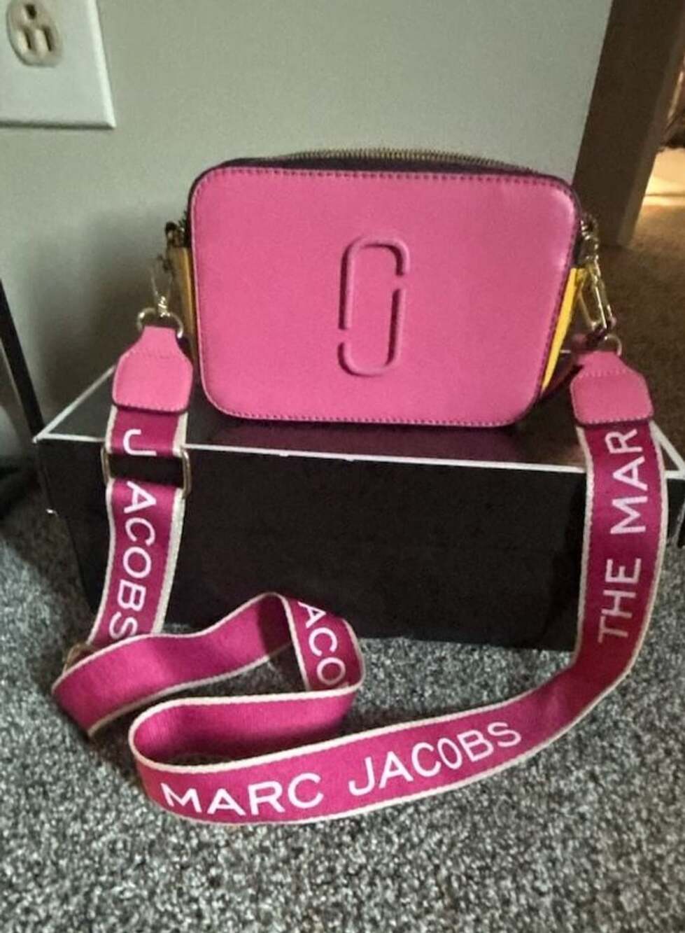 Marc Jacobs The Colorblocked Snapshot Camera Bag